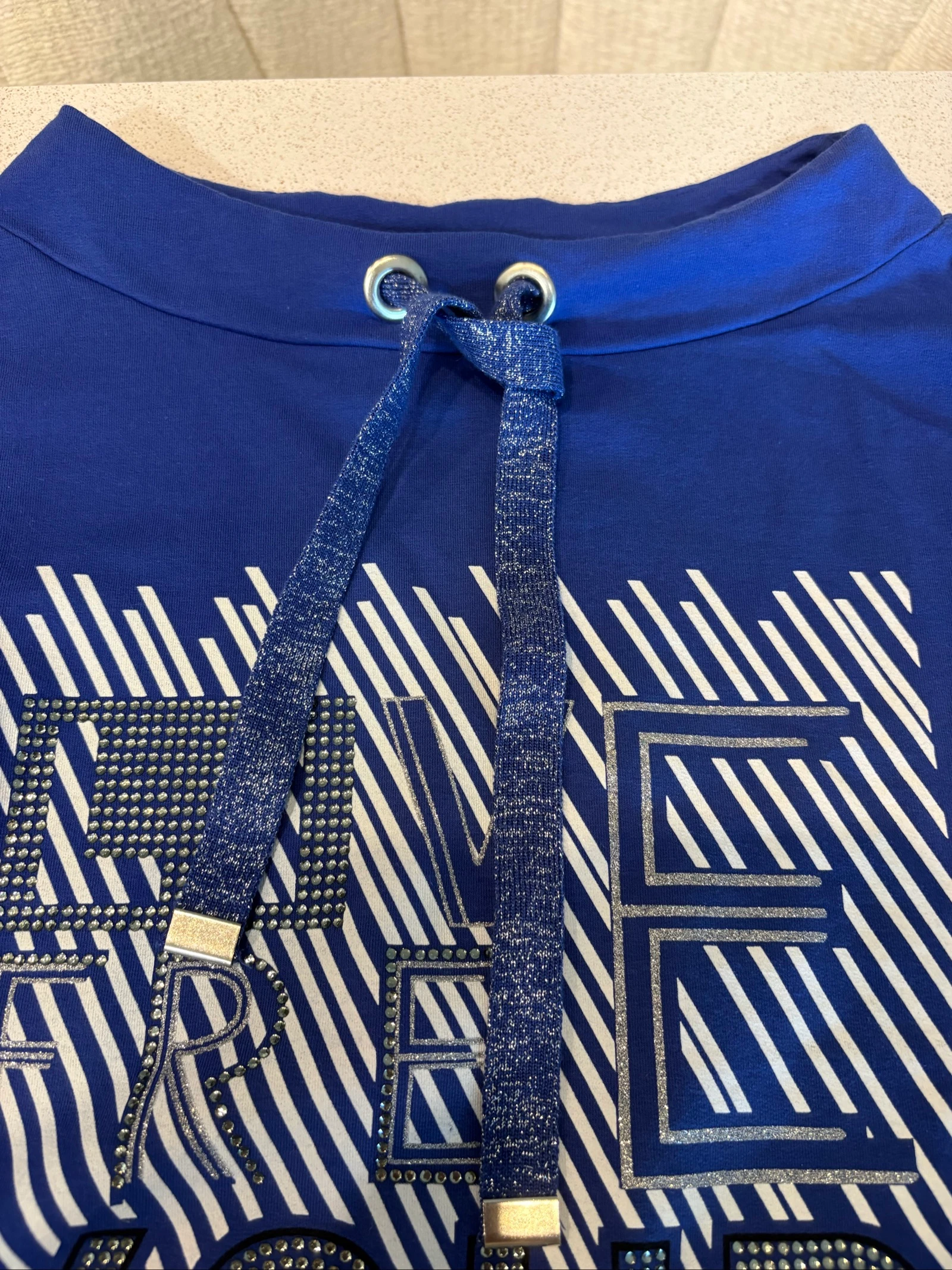 Betty Barclay blue strass top size 42 – photo 5